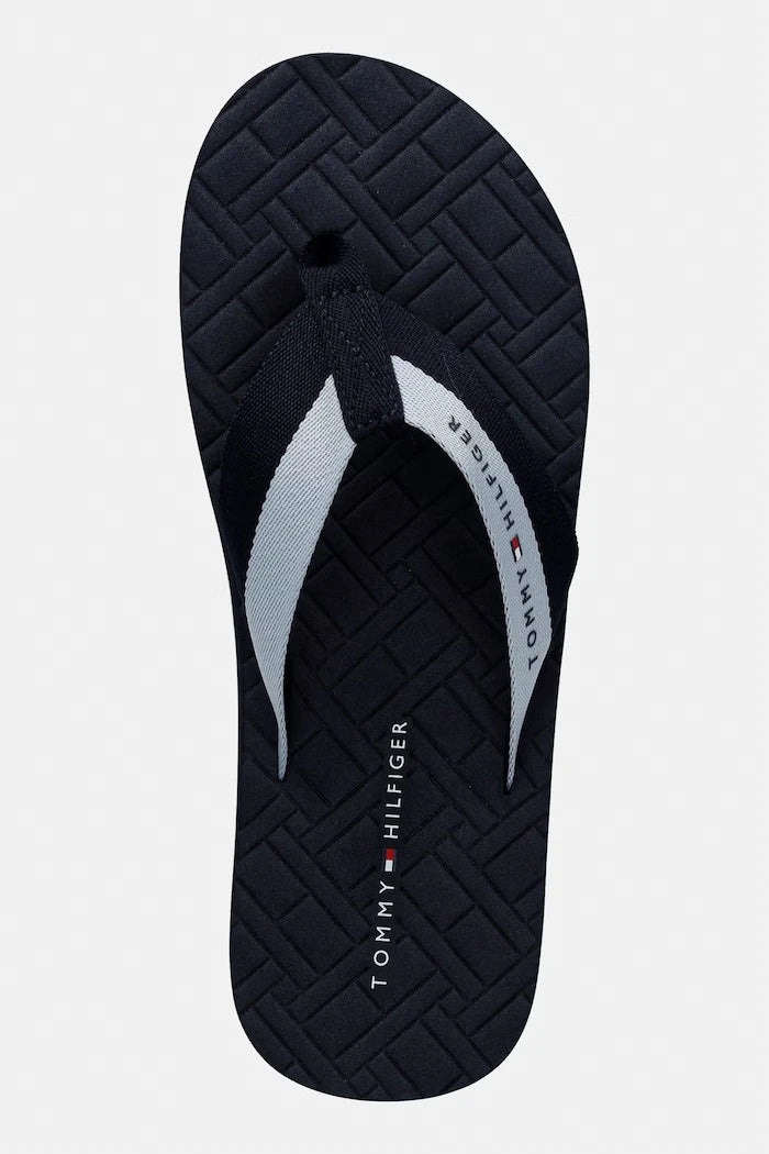 Tommy Hilfiger Erkek Parmak Arası Terlik HILFIGER WEBBING BEACH SANDAL