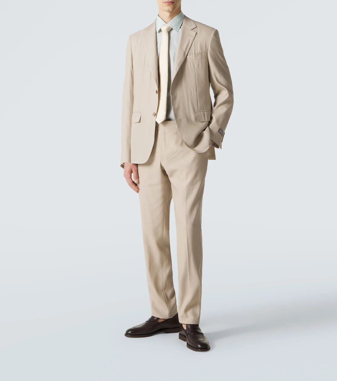 Canali - Linen and wool suit