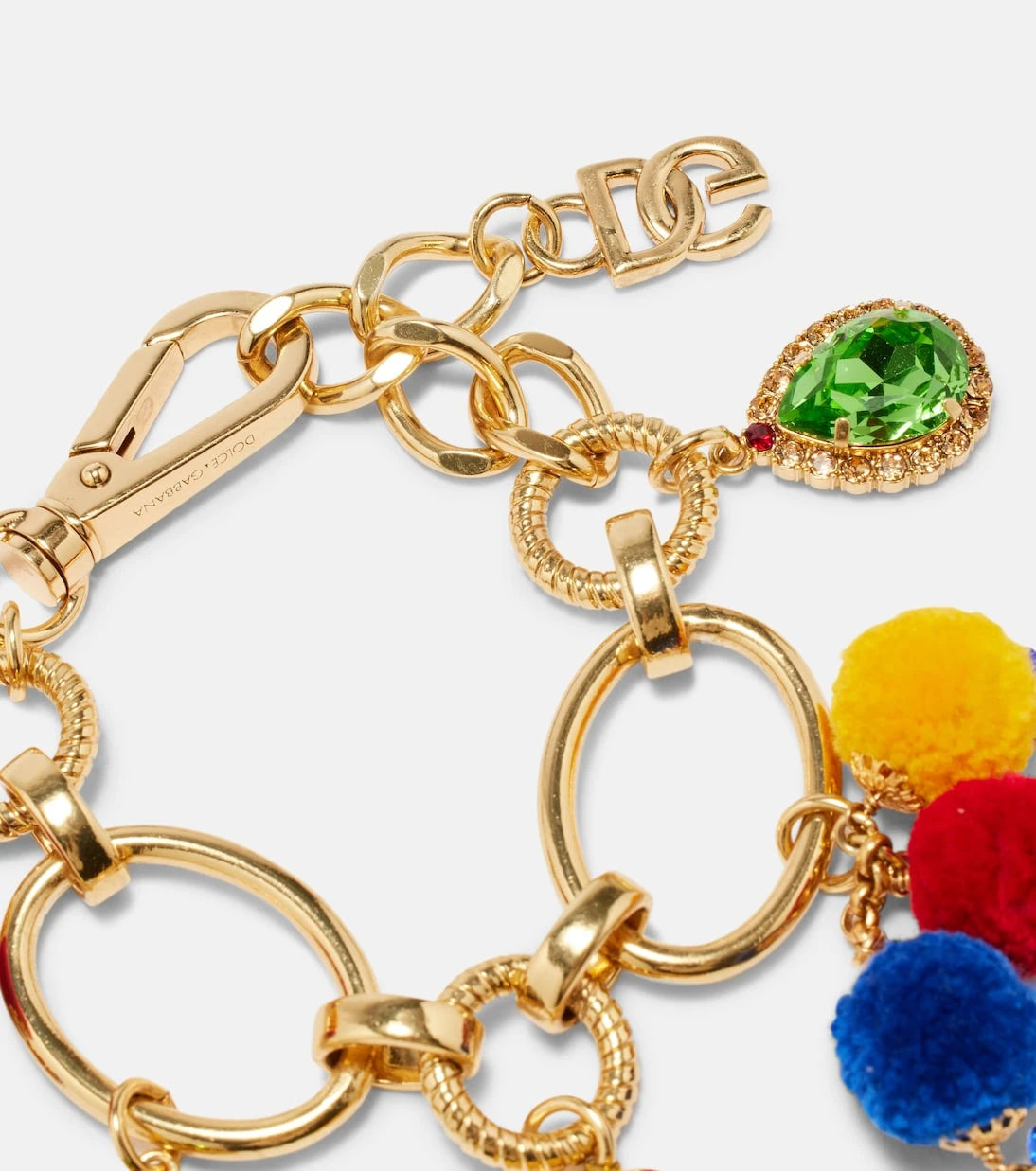 Dolce&Gabbana - Taormina embellished charm bracelet