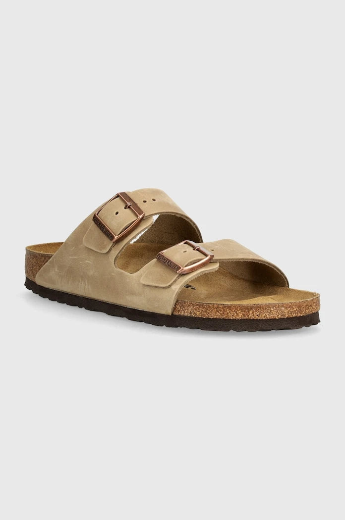 Чехли от набук Birkenstock Arizona