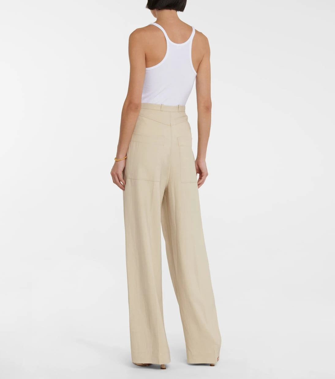 Toteme - Gabardine wide-leg pants