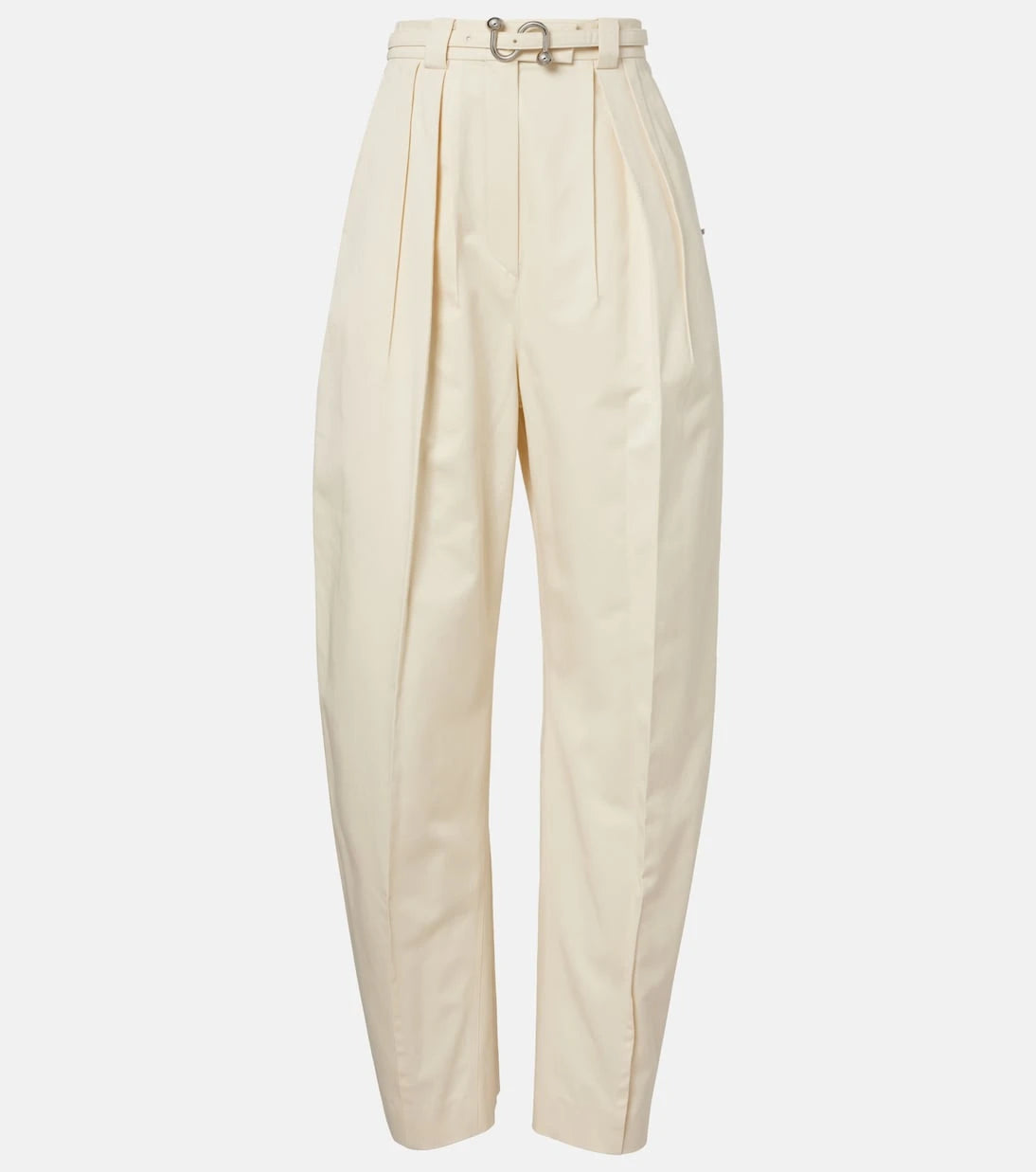 Sportmax - Idoneo cotton gabardine wide-leg pants