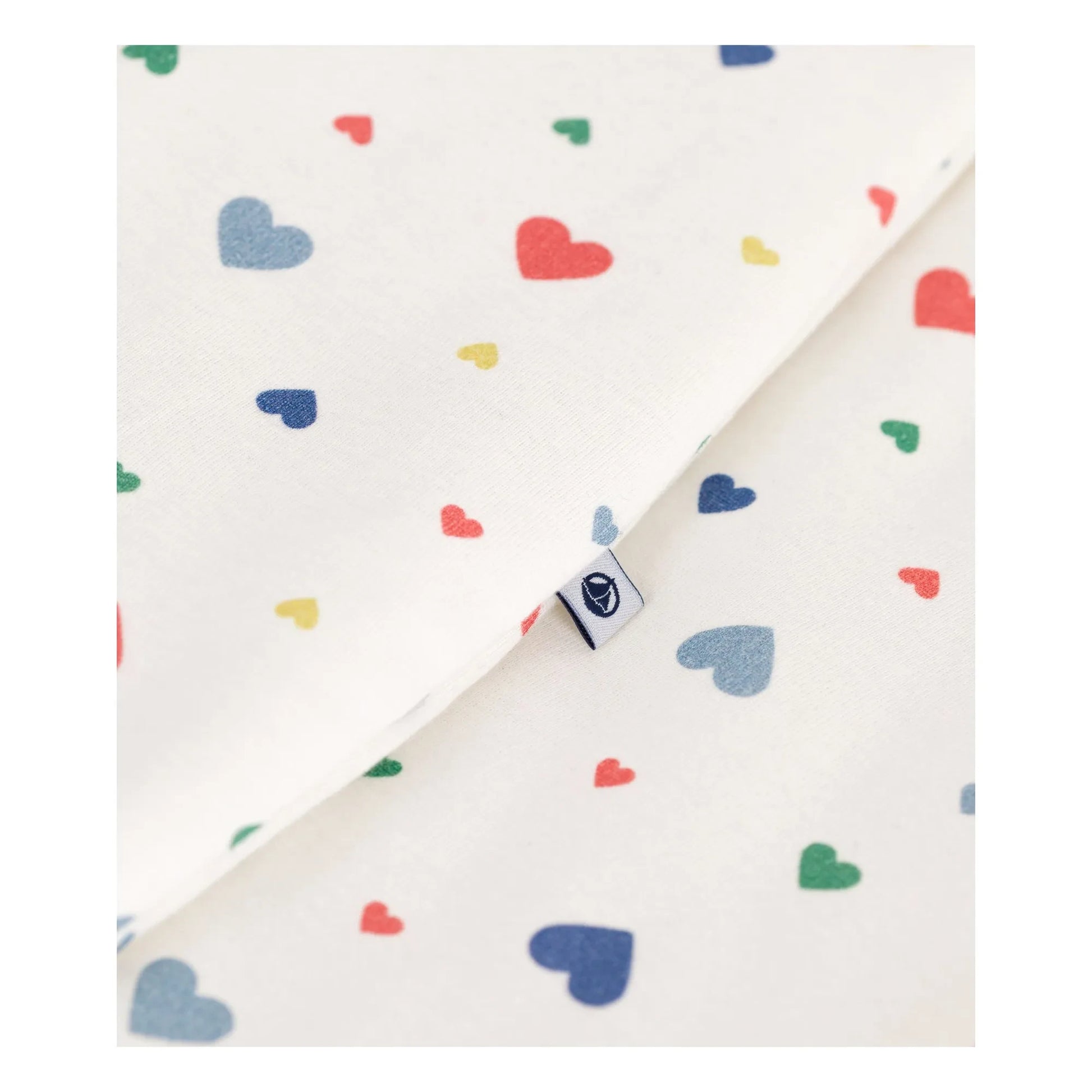 Petit Bateau - Gigoteuse All Over Cœurs | White