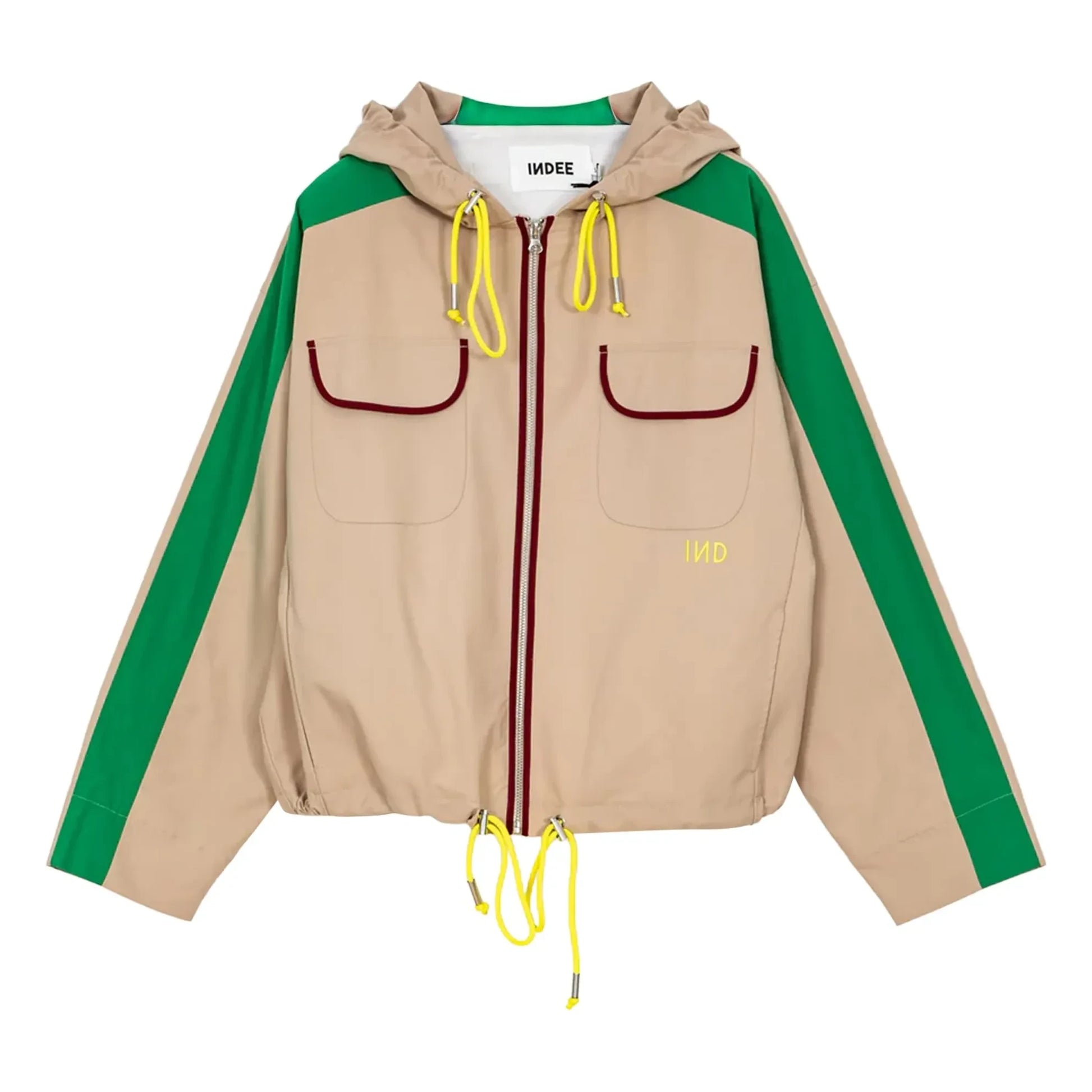 Indee - Colorblock Sunny jacket | Natural