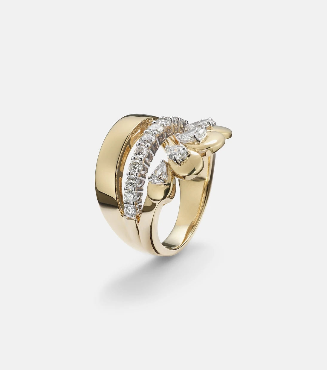 Yeprem - 18kt gold ring with diamonds