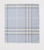 Burberry Wool Wide Check Scarf