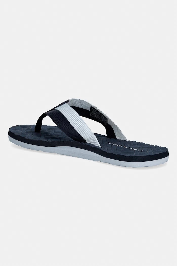 Tommy Hilfiger джапанки мъжки HILFIGER WEBBING BEACH SANDAL