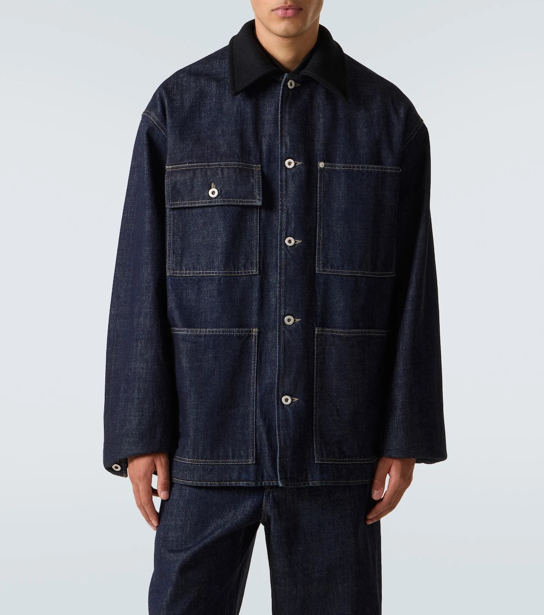 Jil Sander - Oversized denim jacket