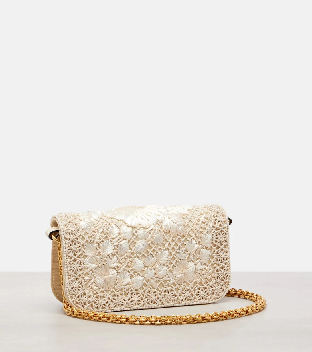 Valentino Garavani - Locò Small embellished shoulder bag