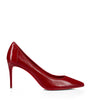Christian Louboutin Red Sporty Kate Patent Leather Pumps 85