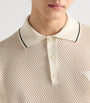 Prada Silk-Cotton Polo Shirt
