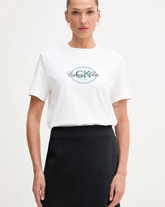 Calvin Klein Jeans pamuklu kadın tişört