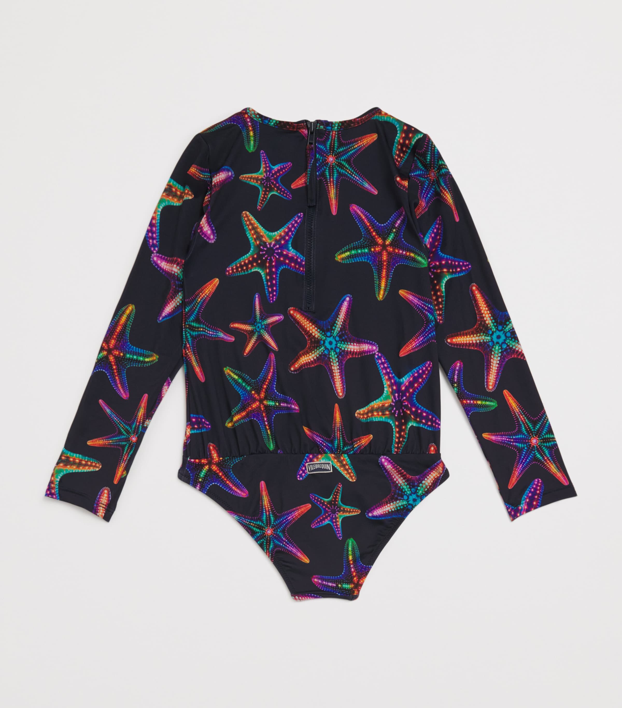 Vilebrequin Kids Galaxy Starfish Long-Sleeve Swimsuit (8-14 Years)