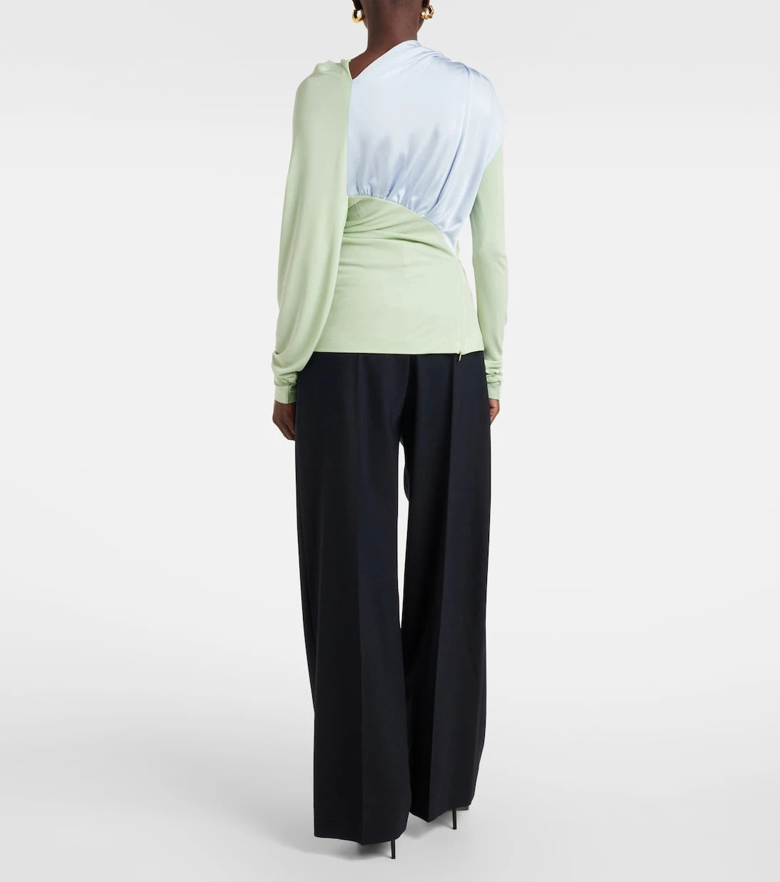 Victoria Beckham - Draped jersey top