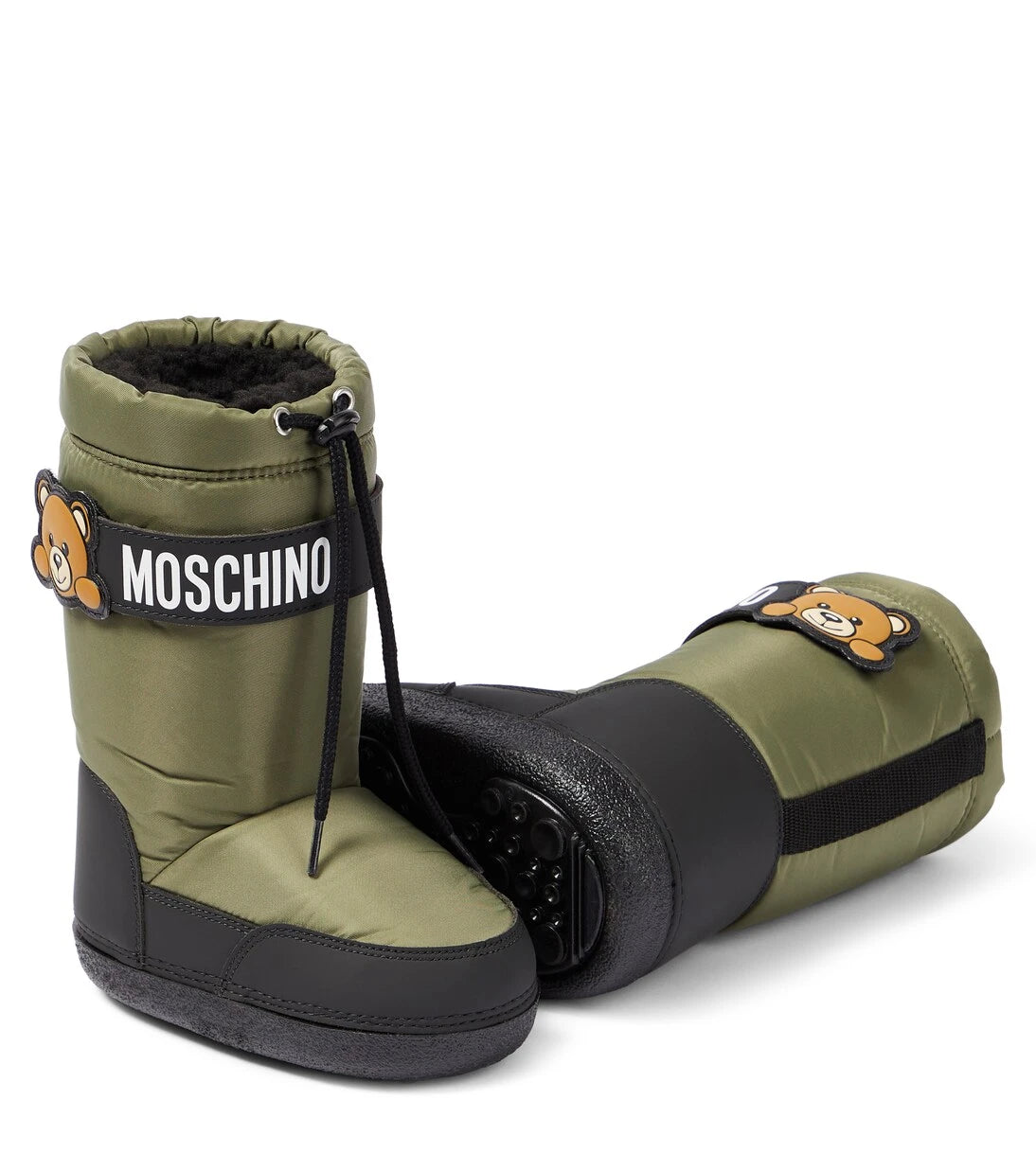 Moschino Kids - جزمة ثلج بشعار الماركة