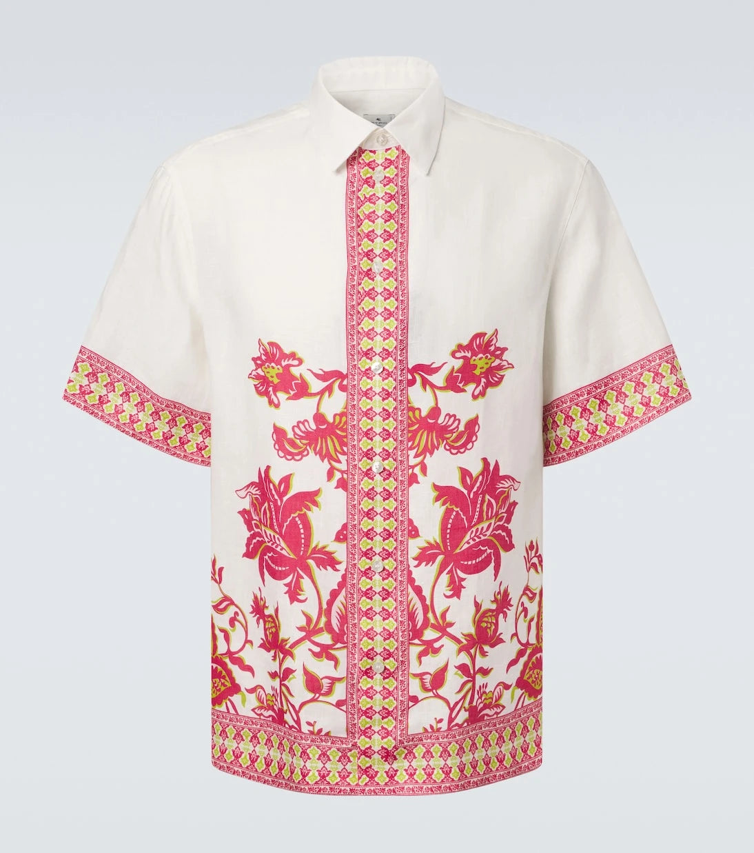 Etro - Floral linen shirt