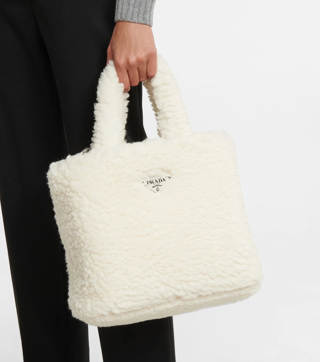 Prada - Small teddy tote