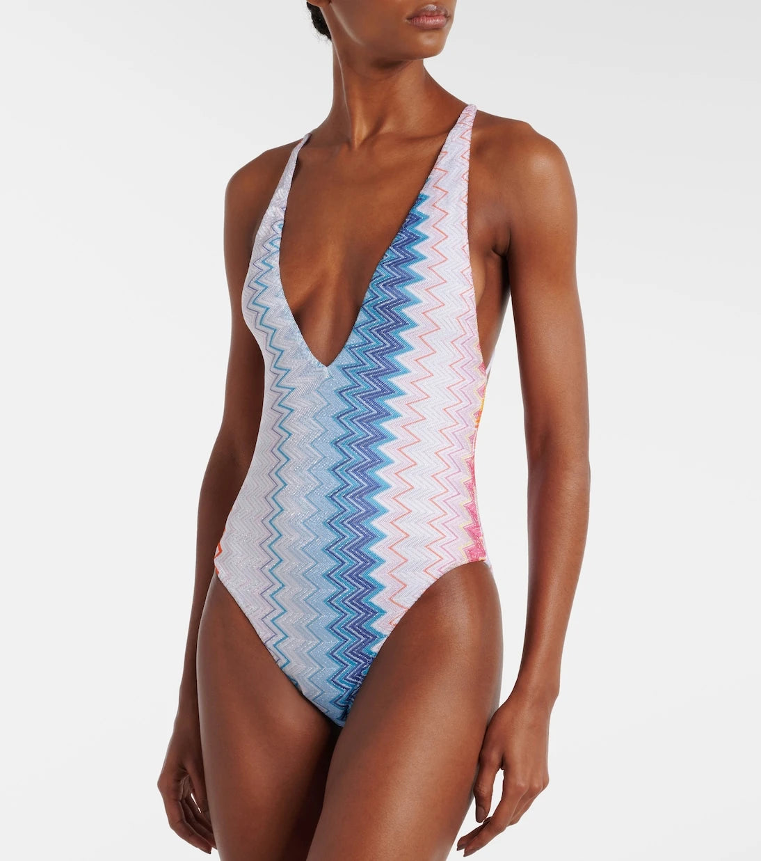 Missoni - ملابس سباحة بنقشة الزجزاج