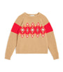 Wool Cross-Stitch Sweater (4-12 Years)
