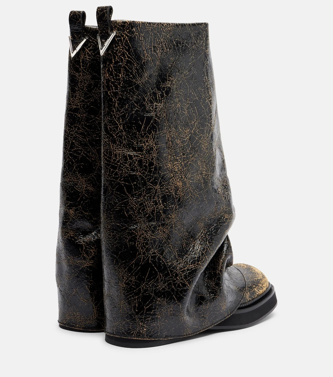 The Attico - Robin leather knee-high boots