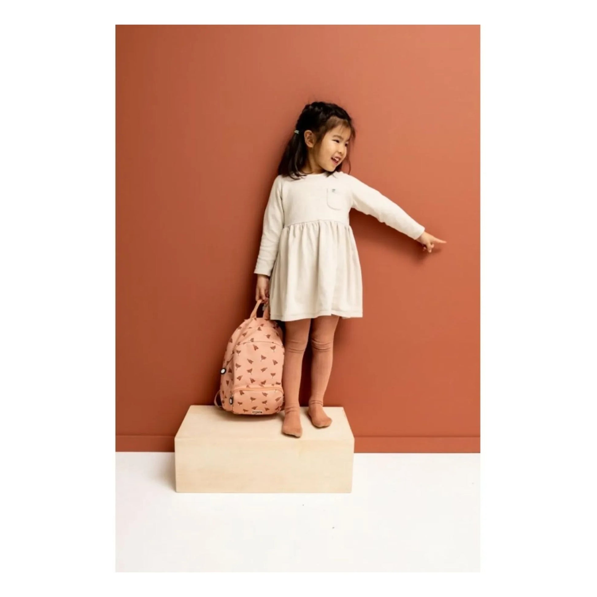 Trixie - Fierce Fox Backpack | Peach