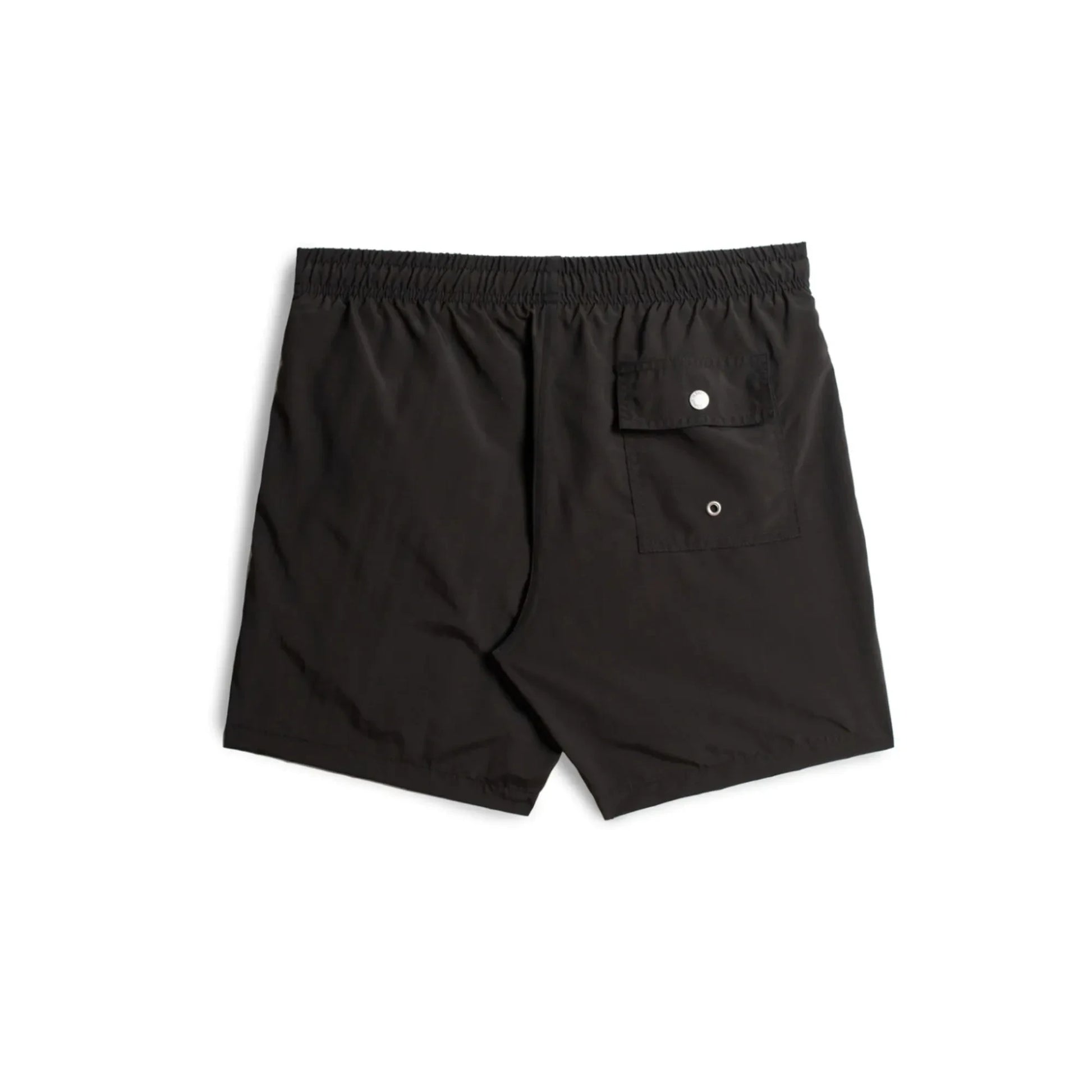 Bather - Plain Recycled Swim Shorts | Black