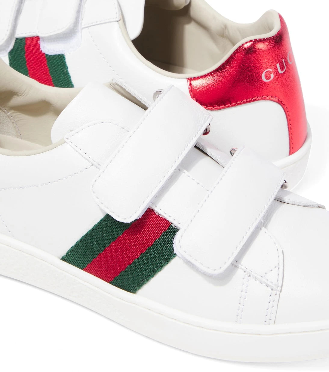Gucci Kids - حذاء سنيكرز Ace الجلدي