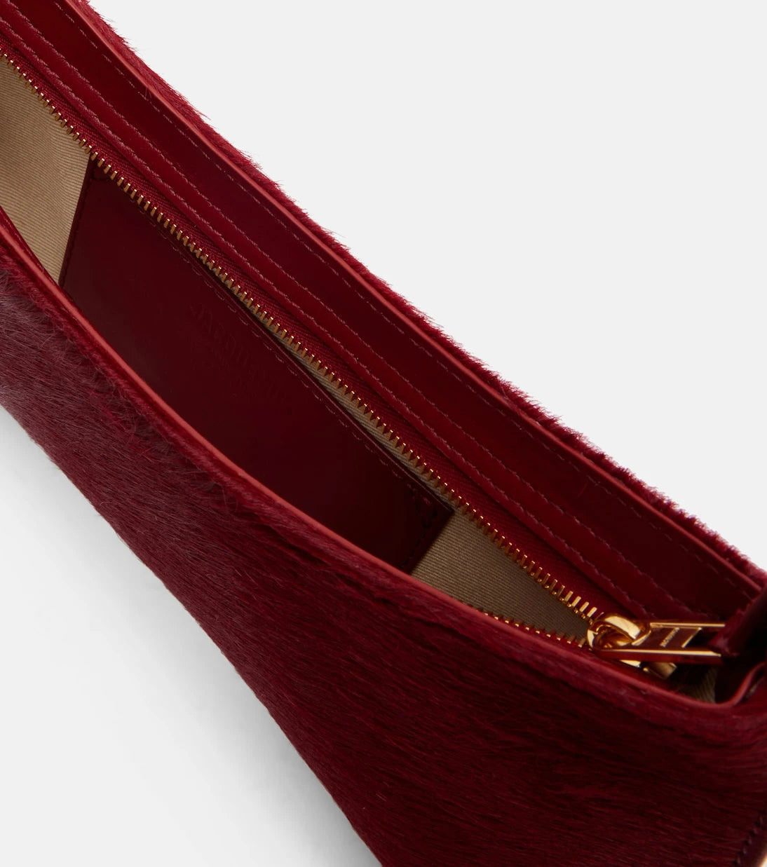 Jacquemus - Bisou calf hair shoulder bag