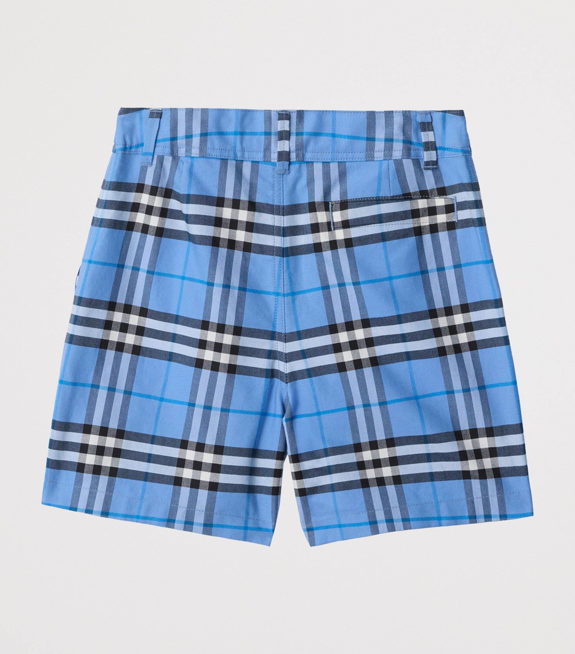 Burberry Kids Cotton Check Oxford Shorts (3-12 Years)