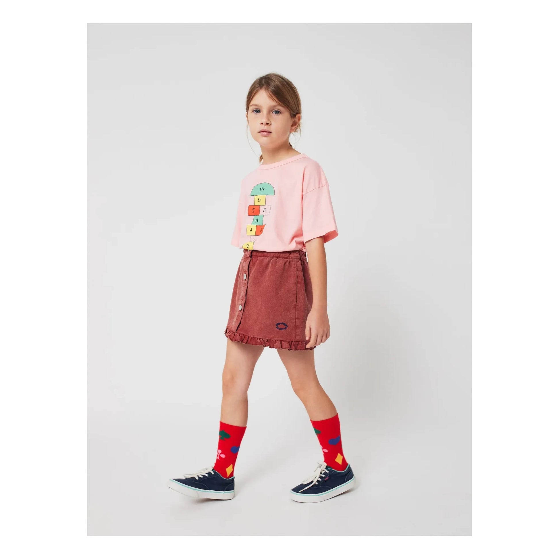 Bobo Choses - Twill skirt | Brown