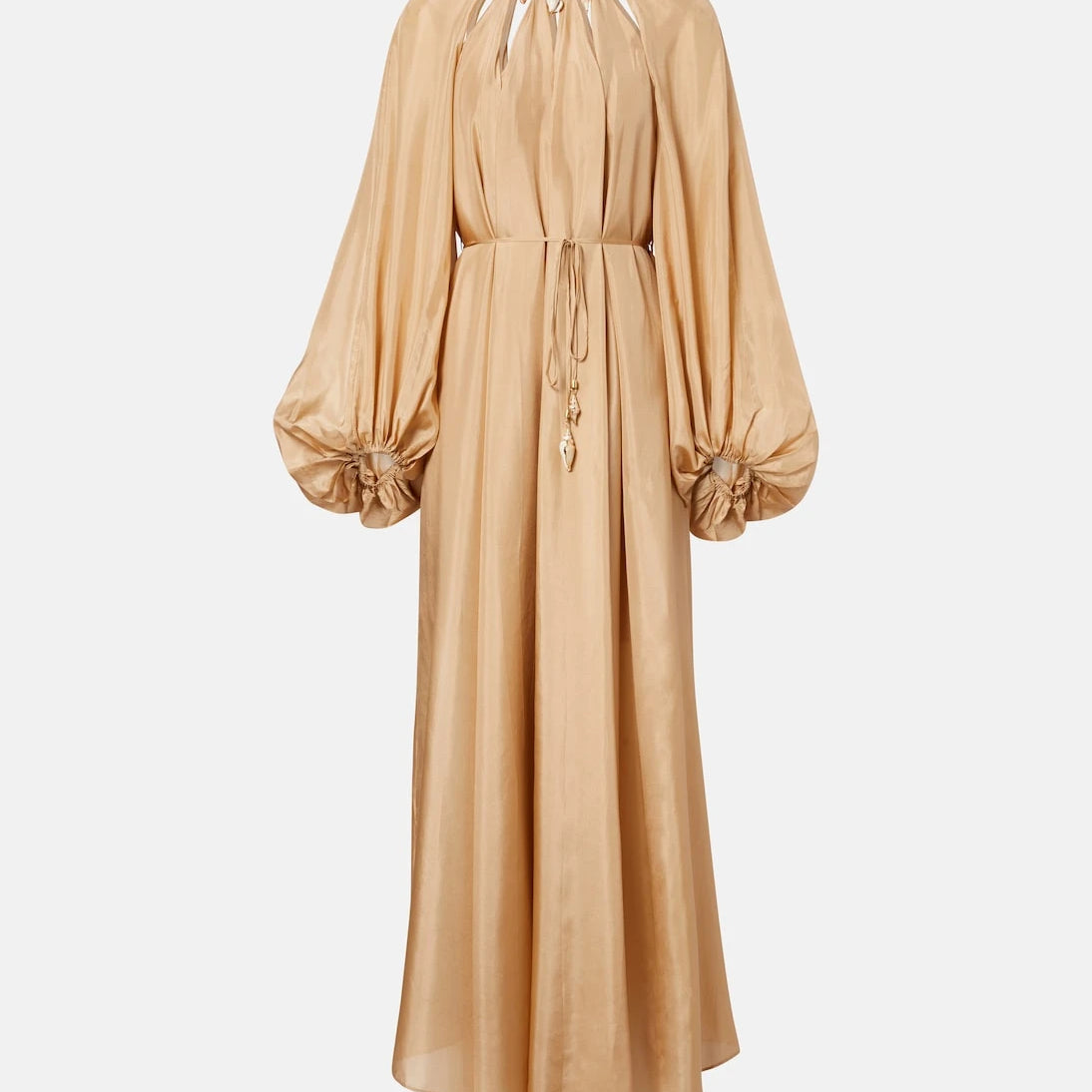 Zimmermann - Mahon embellished silk maxi dress