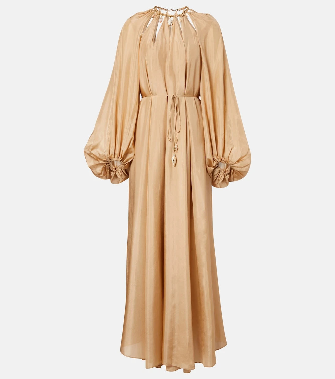 Zimmermann - Mahon embellished silk maxi dress