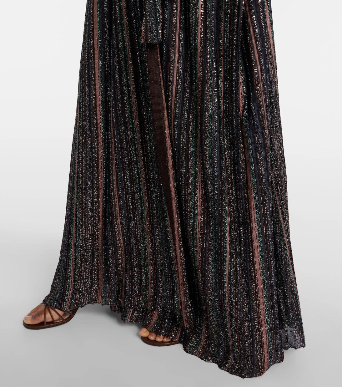 Missoni - Chevron lamé cardigan