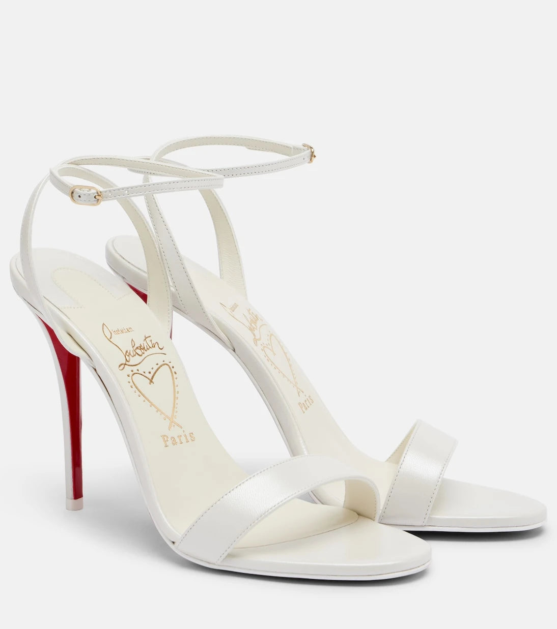 Christian Louboutin - Miss Z leather slingback sandals