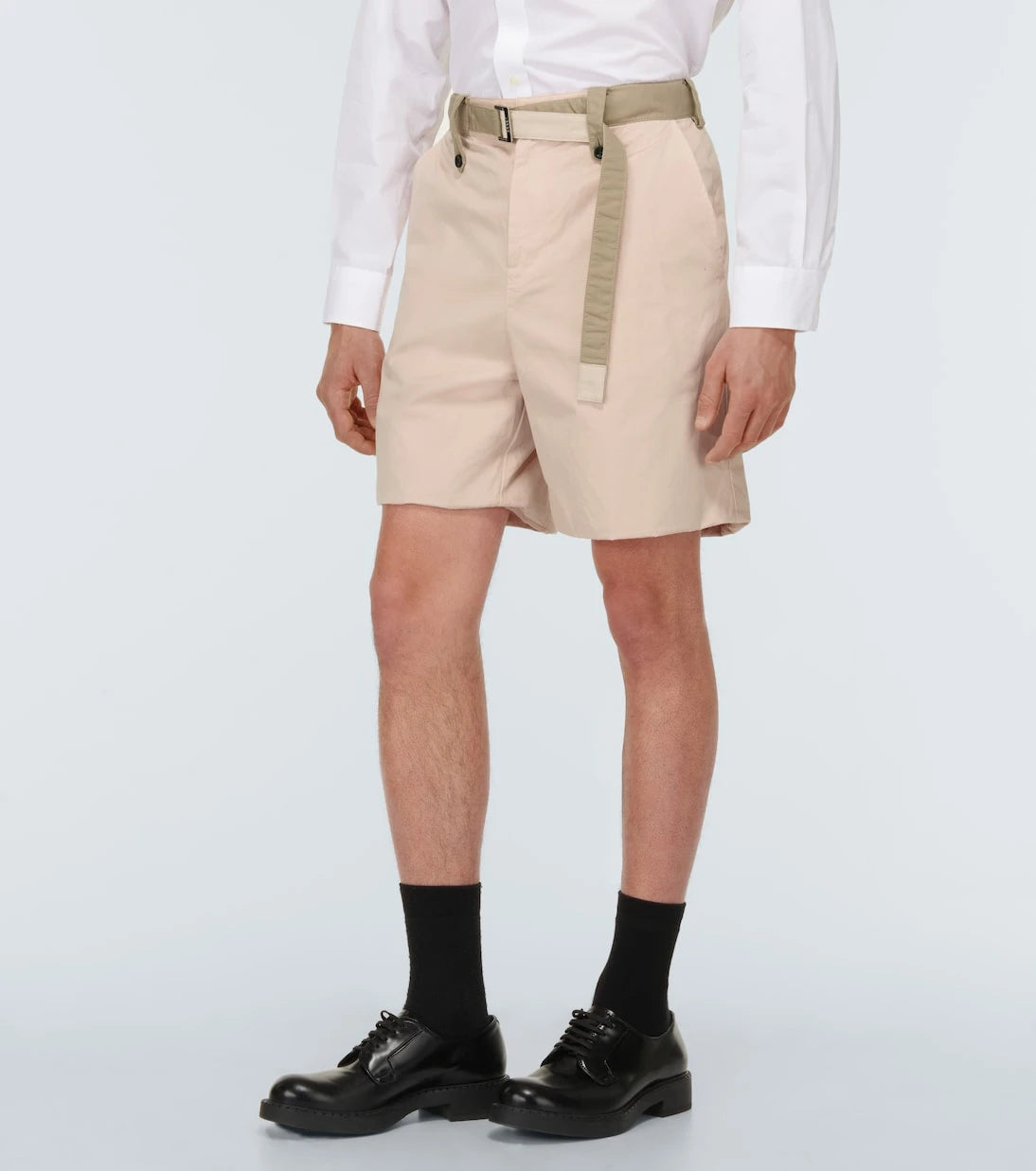 Sacai - Cotton chino shorts