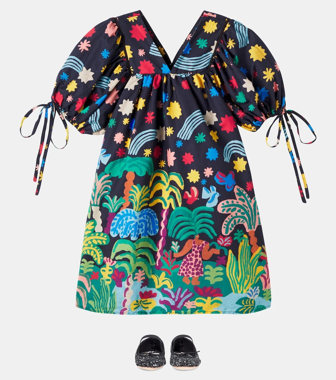 Fábula - Printed cotton dress