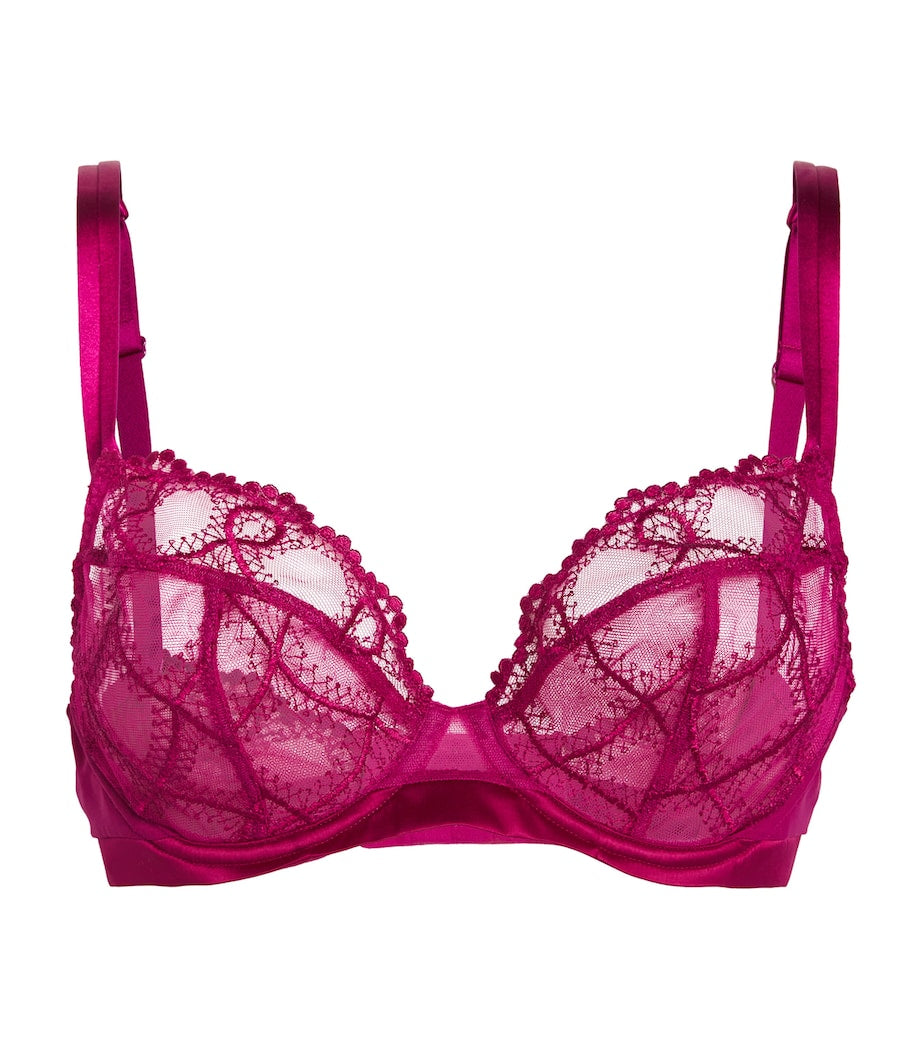 Maison Lejaby Purple Bold Full-Cup Bra