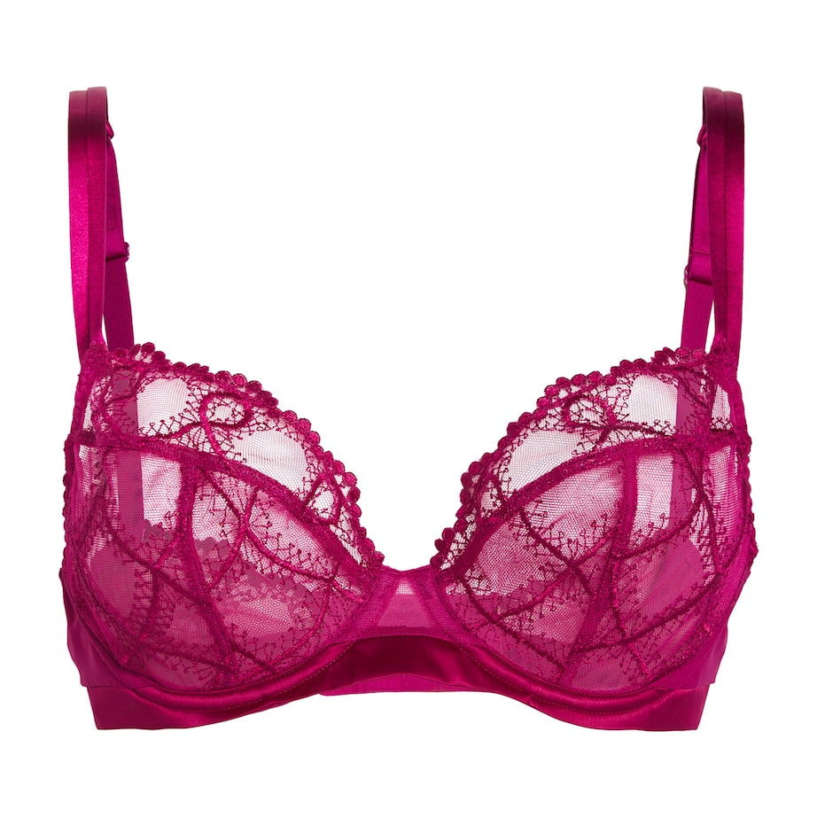 Maison Lejaby Purple Bold Full-Cup Bra