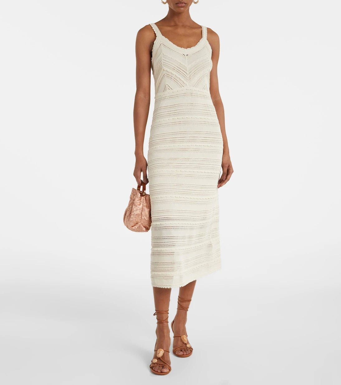 Zimmermann - Lucky knitted midi dress