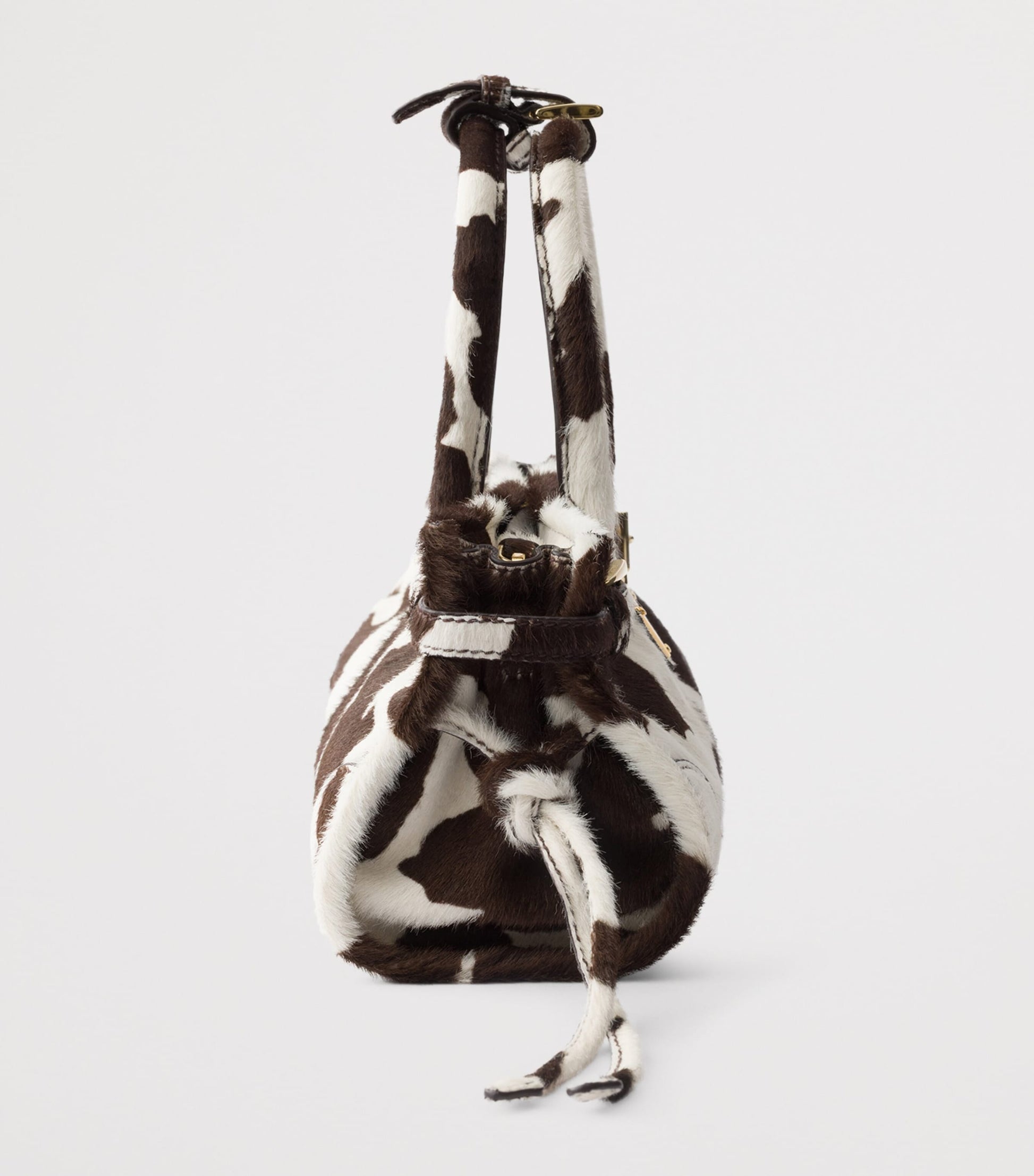 Prada Mini Leather Printed Bonnie Shoulder Bag