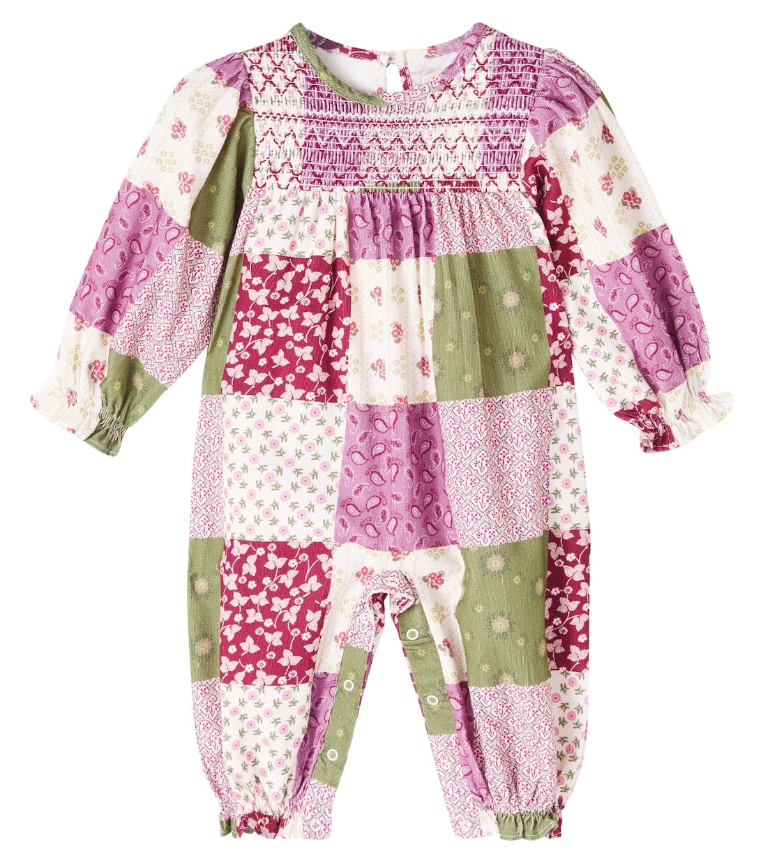 The New Society - Baby Melba patchwork cotton onesie