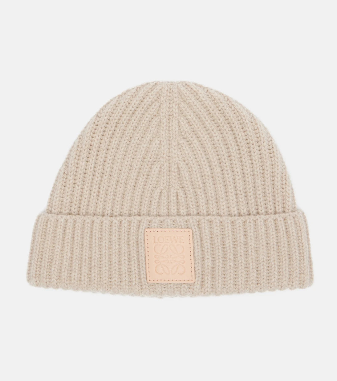 Loewe - Anagram ribbed-knit cashmere beanie
