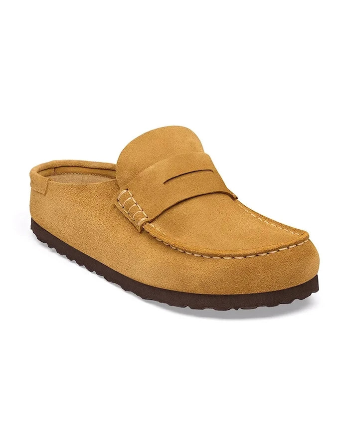 Birkenstock Süet Kloş Terlik Naples Wrapped Suede Leather