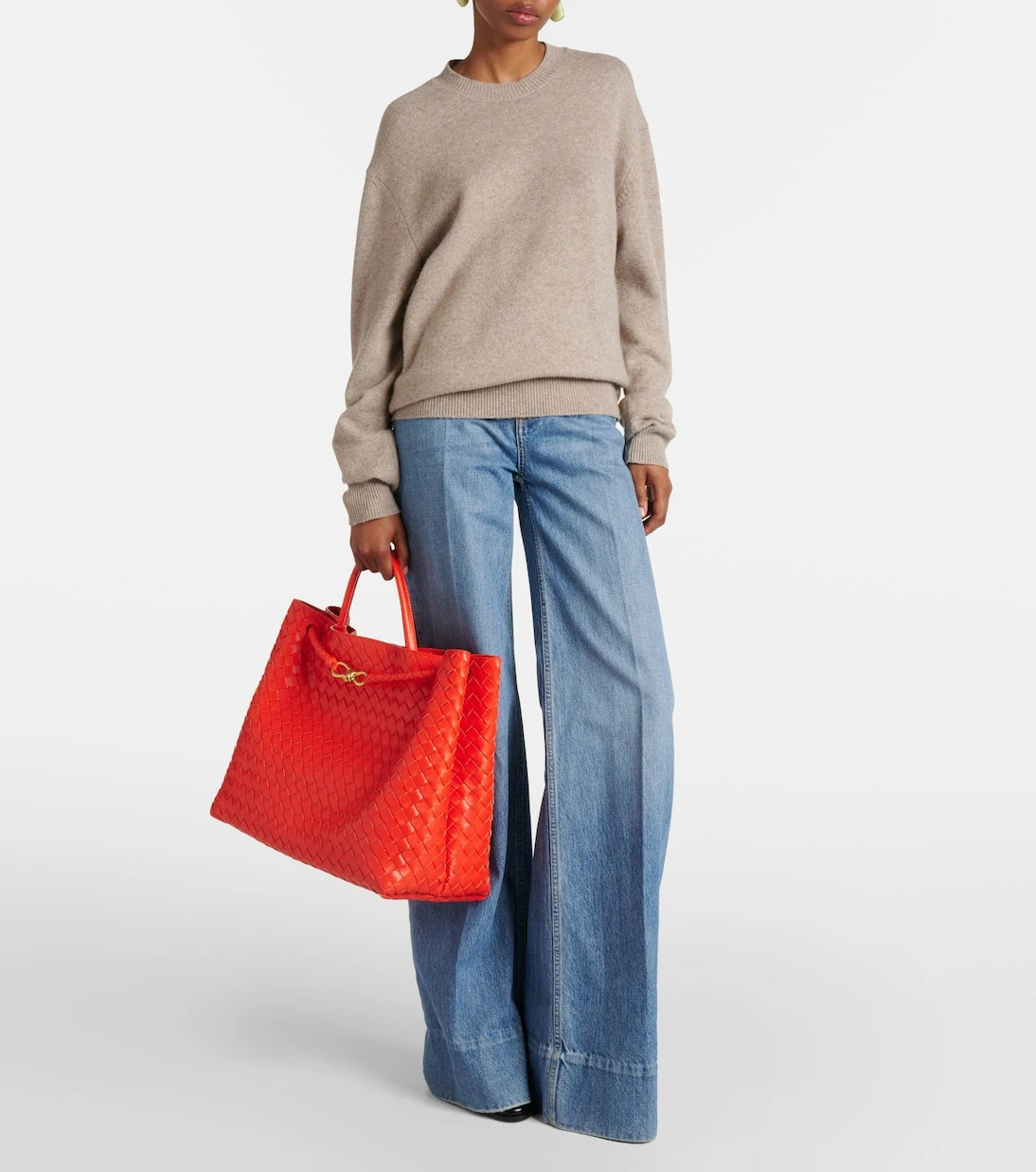 Bottega Veneta - Mid-rise wide-leg jeans