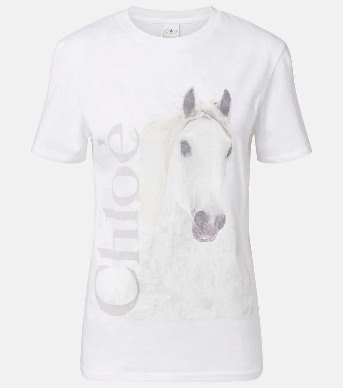 Chloé - Logo cotton jersey T-shirt