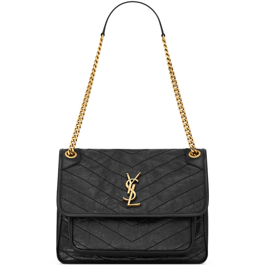 Saint Laurent Black Medium Niki Shoulder Bag