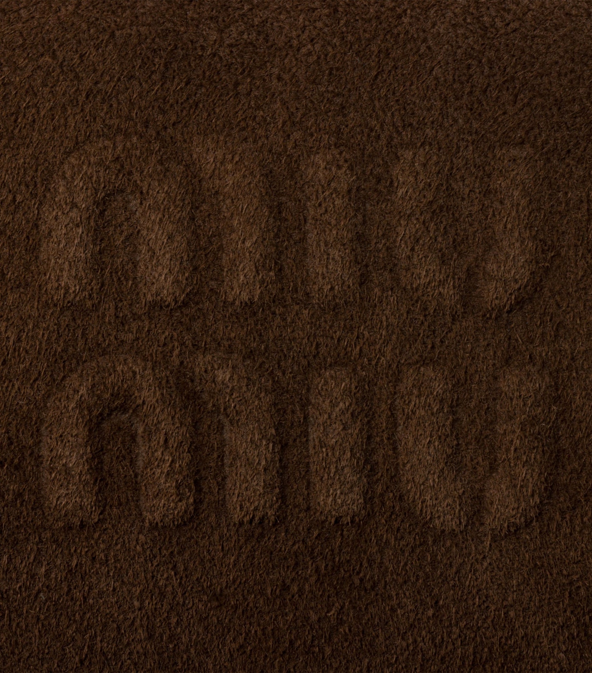 Brown Suede Beau Micro Bag