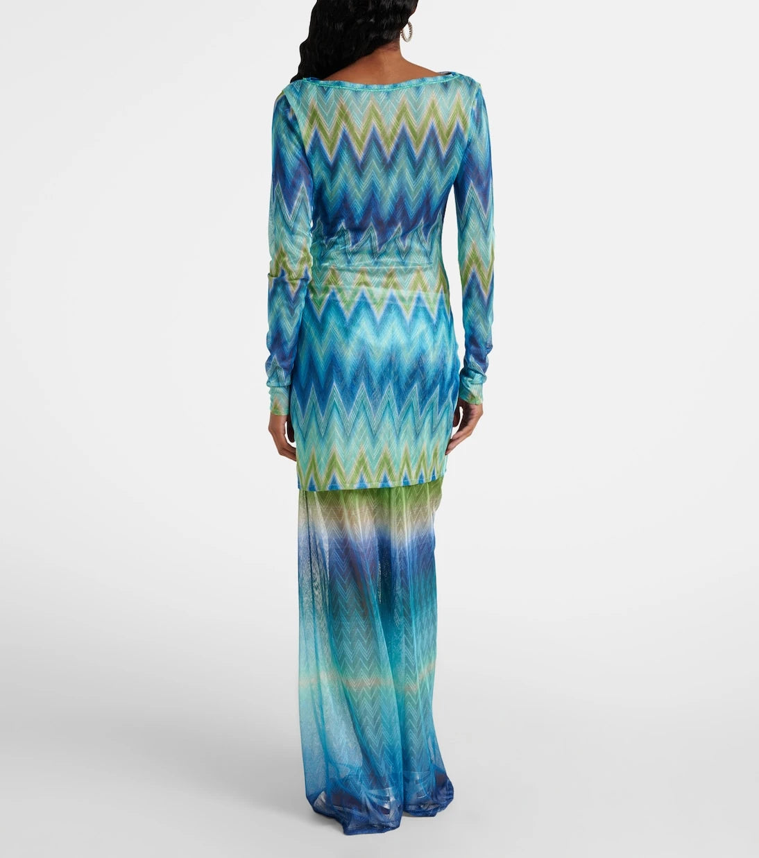 Missoni - Zigzag beach dress