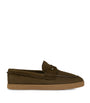 Christian Louboutin Chambeliboat Shearling Boat Shoes