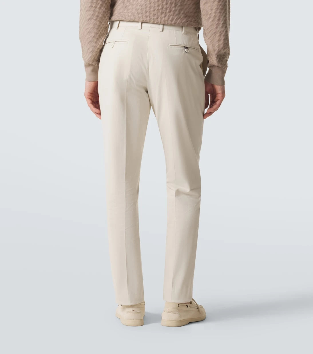 Brioni - Cotton-blend straight pants